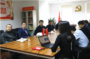 济南市委组织部调研组莅临u体育调研党建工作